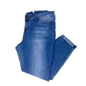 YMI Women Skinny Fit Casual Blue Jeans Size 18